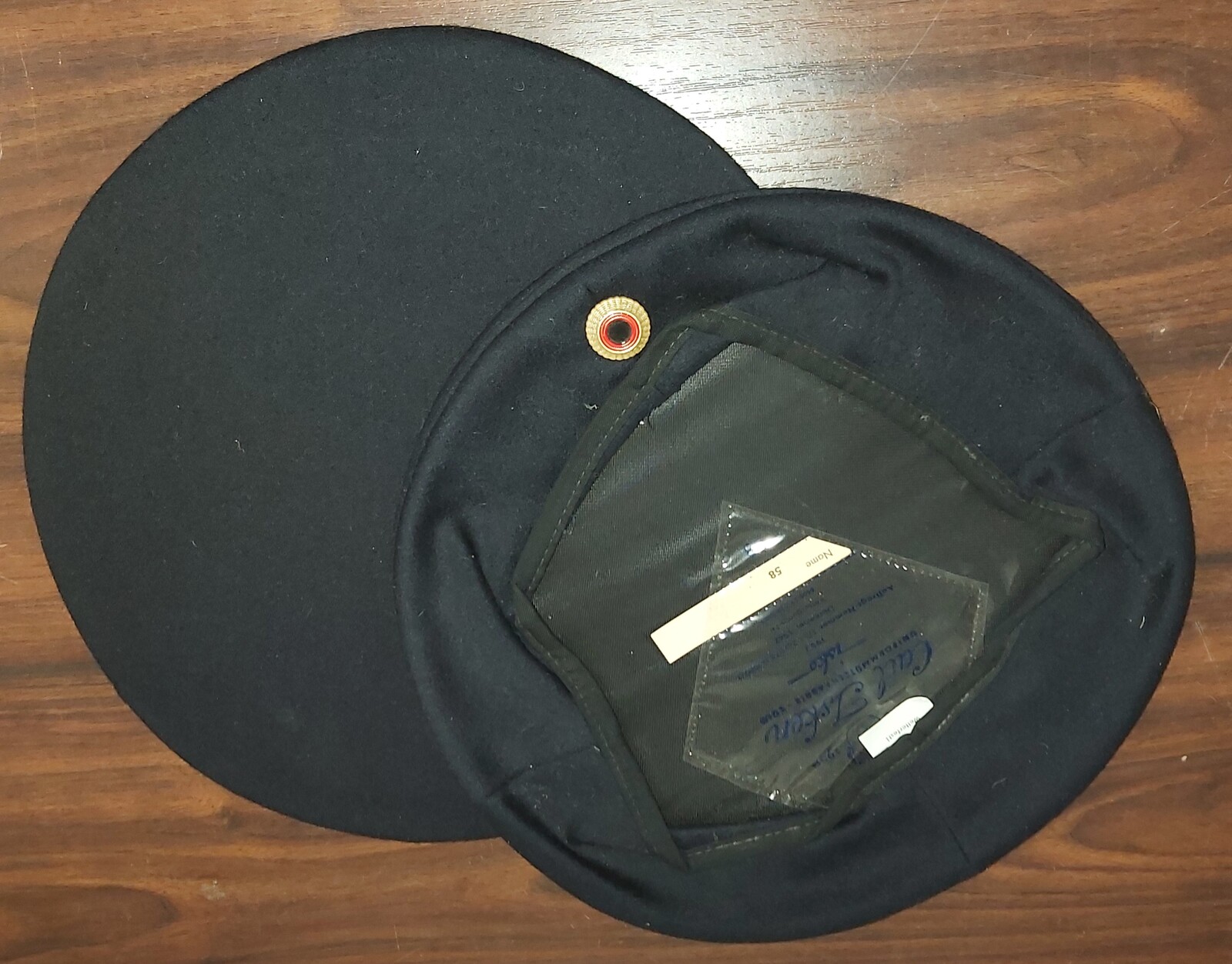 WEST GERMAN BUNDESMARINE WINTER CAP COVER