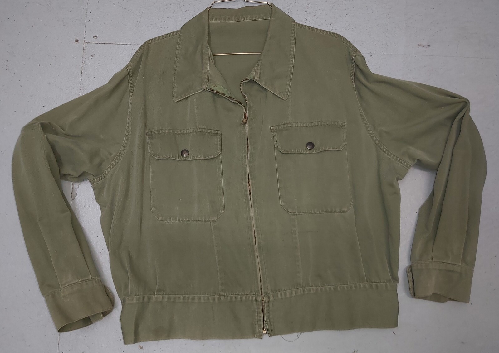 AUST ARMY ZIP JACKET GENUINE ISSUE OLIVE GREEN