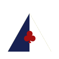 AIF CORPS / UNIT COLOUR PATCHES - PAIR - complicated unit with felt device in centre