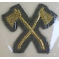 PIONEER AXE BADGE EMBRIODERED