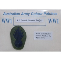 AUST TRENCH MORTAR BATTERY PATCH