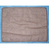 BROWN WOOL ARMY BLANKET