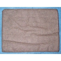 BROWN WOOL ARMY BLANKET