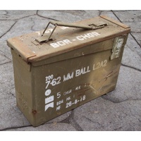 USED AMMO BOX 30 CAL