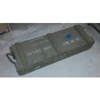 105mm HOWITZER AMMO BOX EX-ARMY - EMPTY CRATE ONLY - plys Freight cost