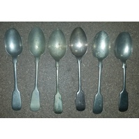 ANTIQUE HOUSEHOLD CUTLERY GOOD USED CONDITION - EUROPEAN DESERT SPOON