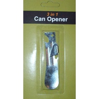 3 IN ONE CAN OPENER (FRED) COPY OF ARMY  ISSUE NEW MADE