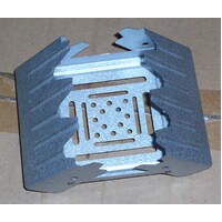 AUSTRALIAN ARMY HEXAMINE STOVE NEW/NEAR NEW - GENUINE ISSUE (INCLUDES 1 PKT TABLETS)