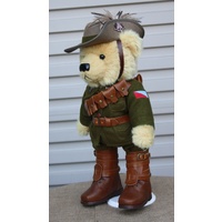 GREAT WAR TEDDY BEARS 40cm - TROOPER JONES LIGHT HORSE  **need to be ordered in**