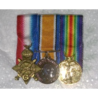 GREAT WAR TEDDY BEARS 40cm - MEDAL TRIO SET