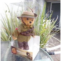 LITTLE DIGGER TEDDY BEARS 30CM BOXED
