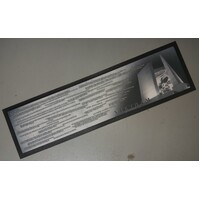 BAR RUNNER MAT MILITARY CONFLICTS