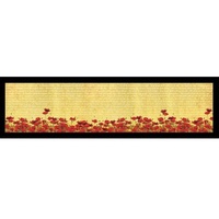 BAR RUNNER MAT - POPPY FIELDS