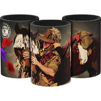 DRINK HOLDER / COOLER - GREAT WAR LIGHT HORSE TROOPER