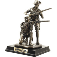 FIGURINES - GREAT WAR GALLIPOLI LANGING PAIR 240mm