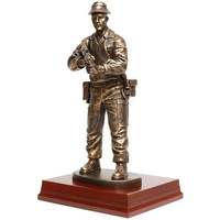 FIGURINES - MODERN MILITARY MALE RECRUIT 295mm