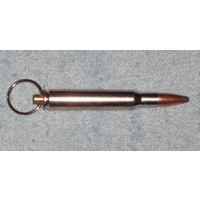 BULLET KEY RINGS - 30.06 WIN NICKLE CASE