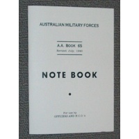 NOTEBOOKS & ACCESSORIES - NOTE BOOK AA65 1940 - 20 ruled pages