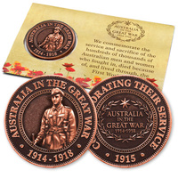 COLLECTIBLE PENNIES - COMMEMORATING THEIR SERVICE