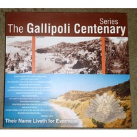 LAPEL BOX SETS - GALLIPOLI SET IN FOLDER
