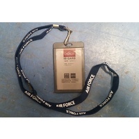 I.D. CARD HOLDER & LANYARD - RAAF LANYARD & HOLDER SET