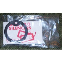 I.D. / DOG TAGS & CHAINS - RUBBER SILENCERS PAIR