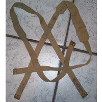 1937 PATT BRACES - PAIR AUSTRALIAN MADE LEFT & RIGHT SET (may not be matching maker 124-126cm long MINT