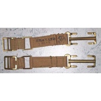 1937 PATTERN BELT BRACE ATTACH PAIRS - CANADIAN ZL&T MINT ECONOMY 2ND STYLE
