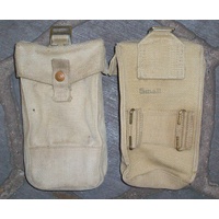1937 BASIC POUCH - MK2 CANADIAN MADE  KHAKI USED