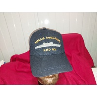 ROYAL AUSTRALIAN NAVY BASE BALL CAP H.M.A.S. ADELAIDE