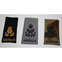 ISSUE CLOTH RANK SLIDES - PETTY OFFICER DPCU