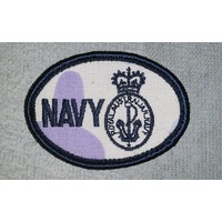 BRANCH OF SERVICE PATCH - NAVY DPDU HOOK & LOOP NEW