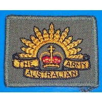 BRANCH OF SERVICE PATCH - ARMY POLY SHIRT NEW/USED