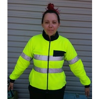 YAKKA POLOAR FLEECE HI-VIS JACKETS