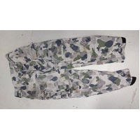 ADF DPNU AUSTRALIAN NAVY CAMO PANTS USED 2011 75S - Left knee torn, Right knee paint