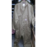 USED KING GEE COVERALL HEAVY DUTY KHAKI 97R