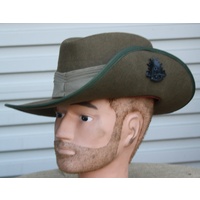 WW2 AIF KHAKI HAT BAND PUGAREE - FOR SLOUCH HAT