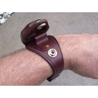 WW2 AIF LEATHER WATCH BAND & COVER