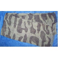 COTTON SCRIM NETTING - black/green camo NEW MADE PER METRE
