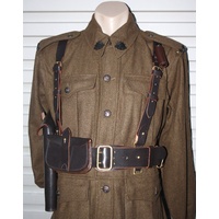 WW1 BRITISH OFFICERS SAM BROWN COMPLETE SET 105cm