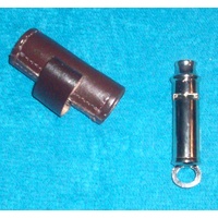 BRITISH OFFICERS WHISTLE  HOLDER ONLY