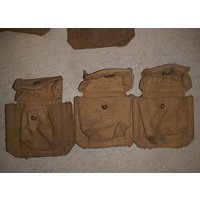 1937 PATTERN PISTOL AMMUNITION POUCH CANADIAN Z.L. &T Ltd good used