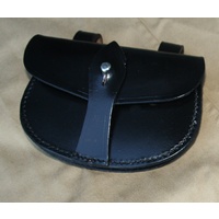 BRITISH OFFICERS WEBLEY AMMO POUCH - BLACK