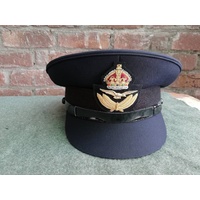 WW2 RAAF OFFICERS PEAK CAP