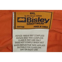 HI-VIS WORK SHIRT BISLEY 6XL - 130cm