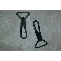 BREN LMG WEB SLING CLIPS - PAIR ORIGINAL AUSSIE MADE UNISSUED