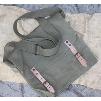 CANVAS HAVERSACK - REPRODUCTION OLIVE GREEN