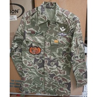 SOUTH KOREAN ROK TIGER CAMO SHIRTS - no8 size 36" CPL RIGGER WINGS