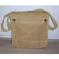 WW1 BRITISH BOX RESPIRATOR GAS MASK HAVERSACK / INDIANA JONES SIDE BAG