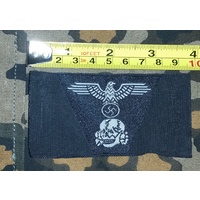WW2 GERMAN FIELD CAP BEVO EAGLE BADGES